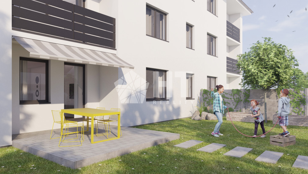 Ponúkame na predaj 2 izbový byt s ÚP 59,2m2, záhradou 82,6m2 a 2 parkovacími miestami