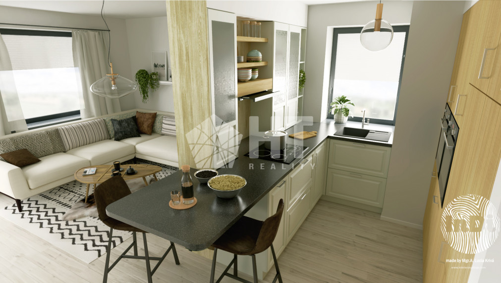 SKOLAUDOVANÁ NOVOSTAVBA - TOSKANA VRAKUŇA, Luxusný jednotka v dvojdome, BA II. Vrakuňa, Magnóliová