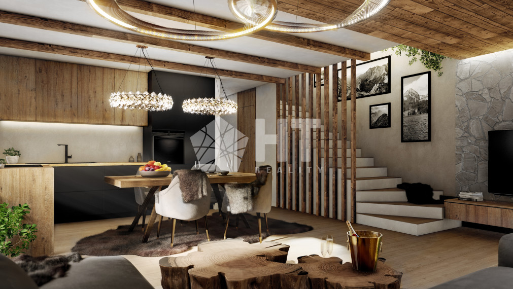 Posledný voľný! 5 izbový CHALET GRANDVIEW "A" STARÁ LESNÁ - VYSOKÉ TATRY – EXKLUZÍVNE BÝVANIE POD TATRAMI