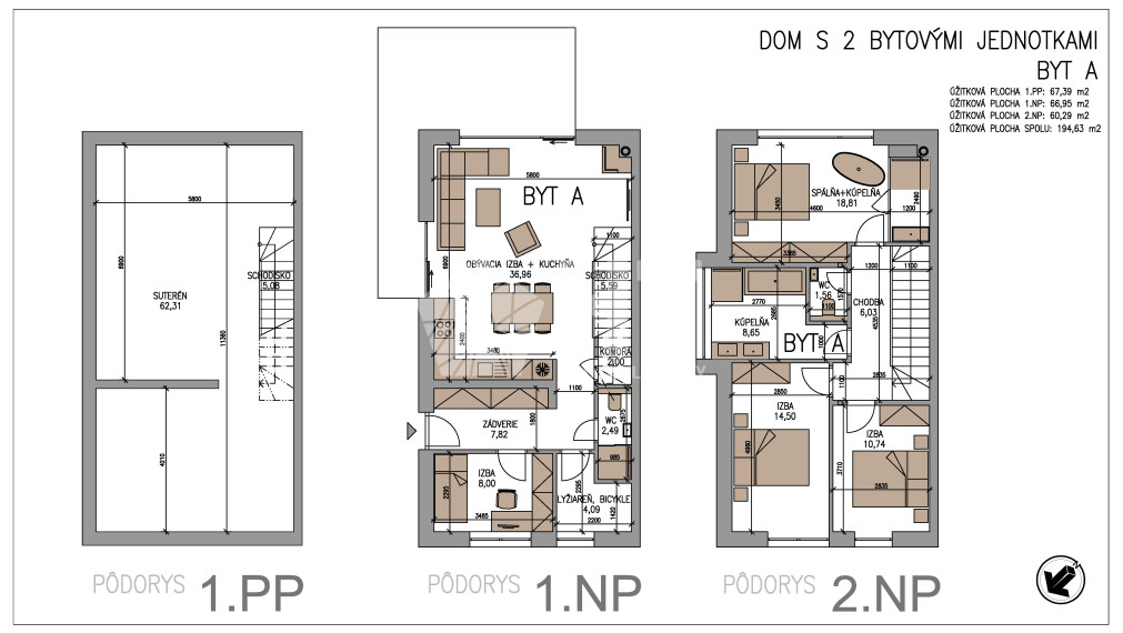 Posledný voľný! 5 izbový CHALET GRANDVIEW "A" STARÁ LESNÁ - VYSOKÉ TATRY – EXKLUZÍVNE BÝVANIE POD TATRAMI