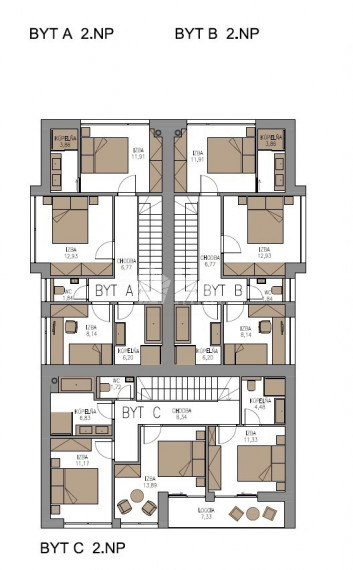 4 izbový „Chalet Grandview B“ s 2 kúpeľňami v Starej Lesnej a exkluzívnym výhľadom na Vysoké Tatry