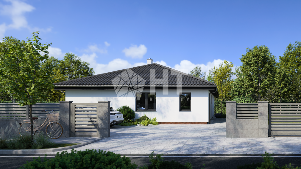 4-IZBOVÝ BUNGALOV s ÚP 112 m2, pozemok 600 m2, VINOSADY, TEPELNÉ ČERPADLO