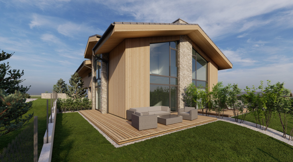 Štýlový 4 izbový Chalet Grandview C“,Vysoké Tatry, St Lesná