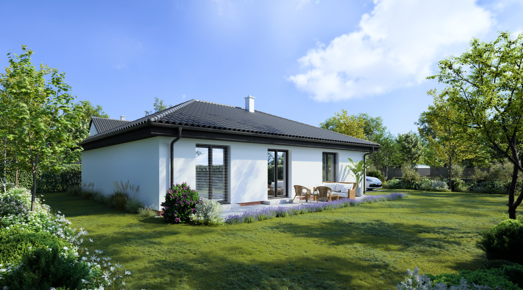 4-IZBOVÝ BUNGALOV s ÚP 112 m2, pozemok 600 m2, VINOSADY, TEPELNÉ ČERPADLO