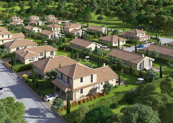 SKOLAUDOVANÝ bungalov v Toskánskom štýle– ÚP 112,50m2, Pozemok 569m2 - Mlynský klin 2