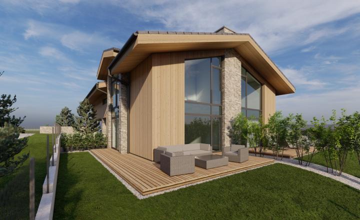 Štýlový 4 izbový Chalet Grandview C“,Vysoké Tatry, St Lesná
