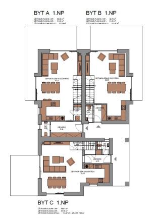 4 izbový „Chalet Grandview C“ Vysoké Tatry - Stará Lesná , s 2 kúpeľňami  a pozemkom o výmere 225 m2 - fotografia 9
